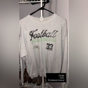 Football crewneck